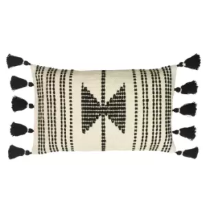Image of Sagar Stitched Cushion Natural, Natural / 30 x 50cm / Polyester Filled