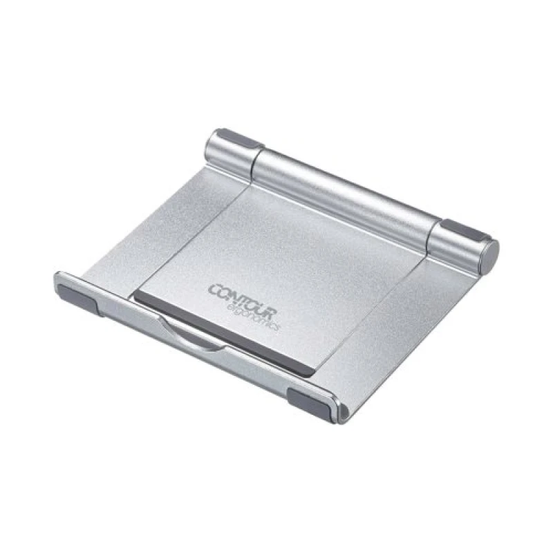 Image of Contour Ergonomics Rotating 360 Degree Rotating Tablet/Phone Stand 4- 13" Silver CE10141