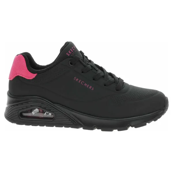 Image of Skechers Womens Uno Pop Back Trainers - UK 5 Black female PS4075BKH5