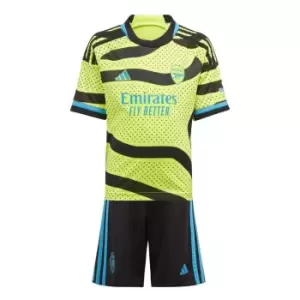 Image of adidas Arsenal Away Mini Kit 2023 2024 Infants - Yellow