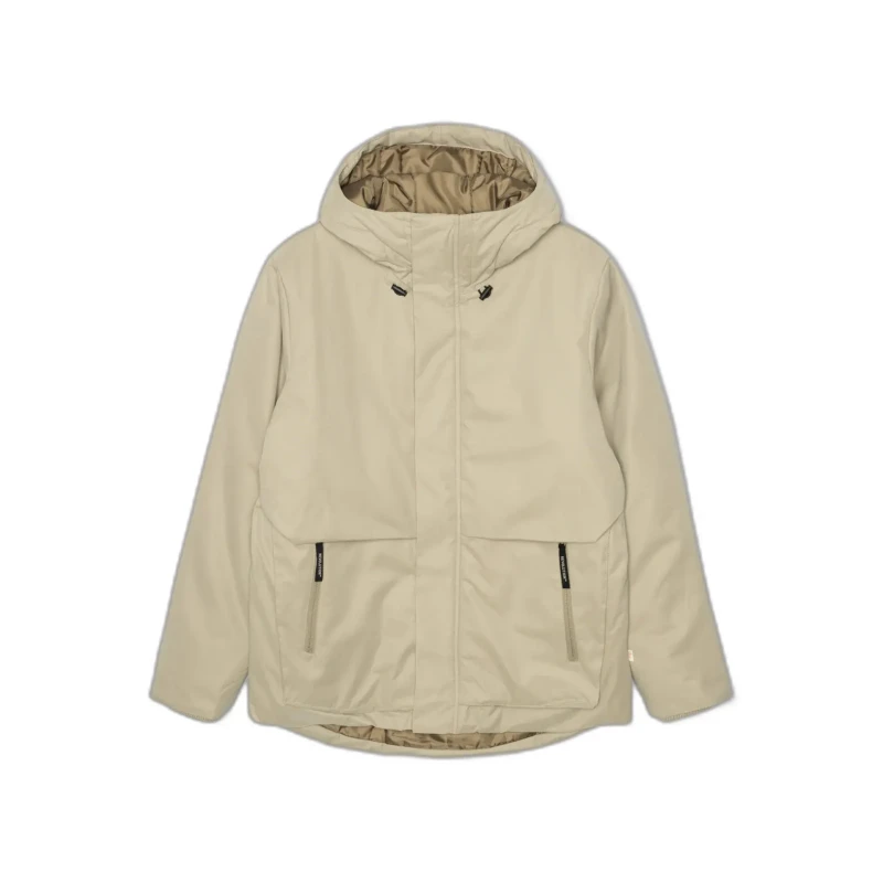 Image of Revolution Short waterproof jacket with a hood and zip pockets Revolution Noir Unisex XL