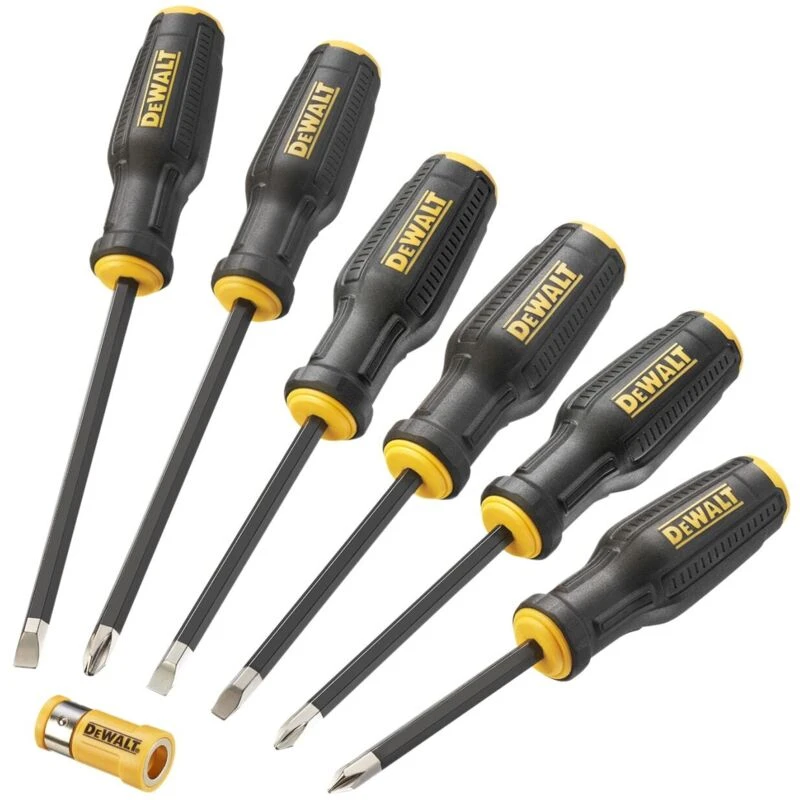 Image of DEWALT 6 Piece Full Fit Screwdriver Set DWHT62056-0