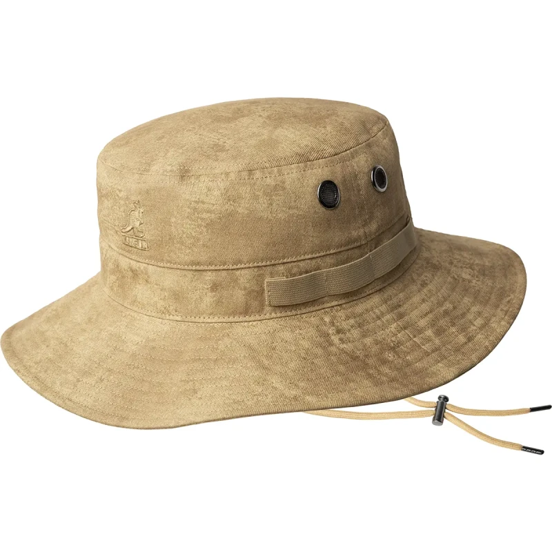 Image of Kangol Bob Kangol Salvaged Outdoor Hat Beige Unisex S (54/55 cm)