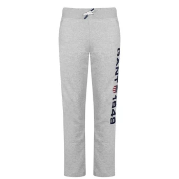 Image of Gant Gant Retro Shield Sweatpants Junior - Grey 94