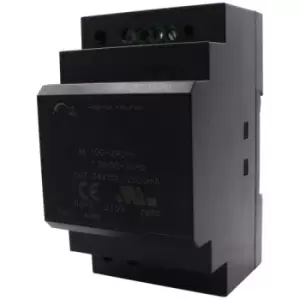 Image of BRAINBOXES PW-245 60W Single Output Industrial DIN PSU