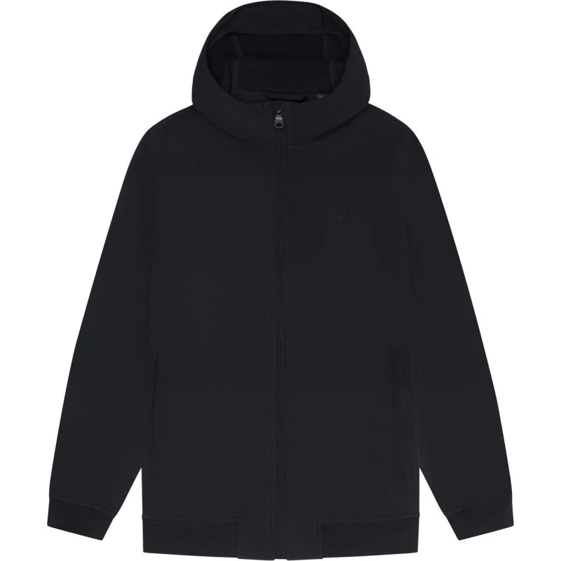 Image of Lyle and Scott Mens Softshell Jacket Jet Black male L