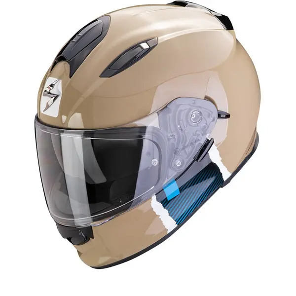 Image of Scorpion EXO-491 Code Sand-Blue Full Face Helmet M