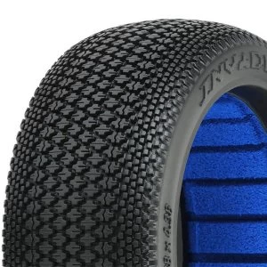 Image of Proline 'Invader' S4 S/Soft 1/8 Buggy Tyres W/Closed Cell