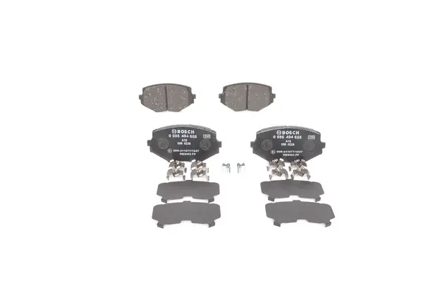Image of Bosch Brake pad set MAZDA 0 986 494 655 7513D635,E190R0110771047,1U163328Z AY040MA014,N0Y33323Z,N0Y33328Z,NAY533232,NAY53323Z,NAY53323ZA,NAY53323ZB