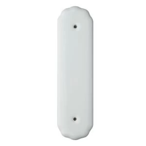 Image of BQ Traditional White Porcelain Finger Plate L226mm W70mm
