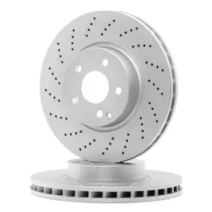 Image of FERODO Brake disc MERCEDES-BENZ DDF1694C-1 0004211112,0004213012,2044211012 Brake rotor,Brake discs,Brake rotors A2044211012