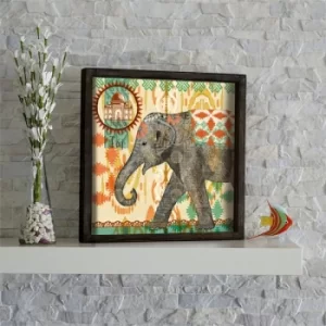 Image of KZM516 Multicolor Decorative Framed MDF Painting