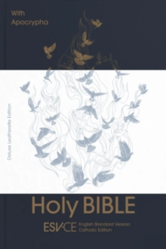 Image of ESV Holy Bible with Apocrypha, Anglicized Deluxe Leatherette Edition : English Standard Version Hardback