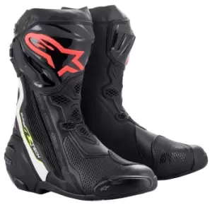 Image of Alpinestars Supertech R Black White Red Flu Yellow Flu 41