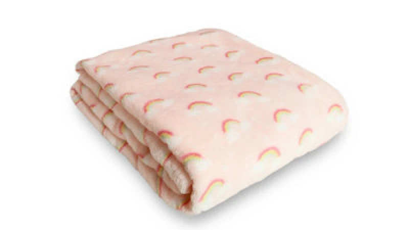 Image of Velosso Supersnug Plush Touch Fleece Throw Blanket, Soft Texture And Quality Feel, 127Cm X 152Cm, Perfect For Sofa Or Bed - Multicolour