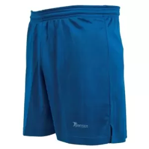Image of Precision Childrens/Kids Madrid Shorts (M-L) (Royal Blue)
