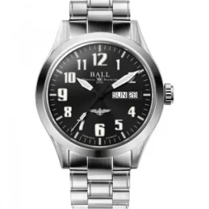Image of Mens Ball Engineer III Silver Star Naval Aviator Automatic Watch