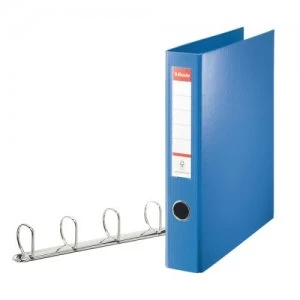 Image of Esselte Ring Binder 4DR 40mm A4 Blue 82405