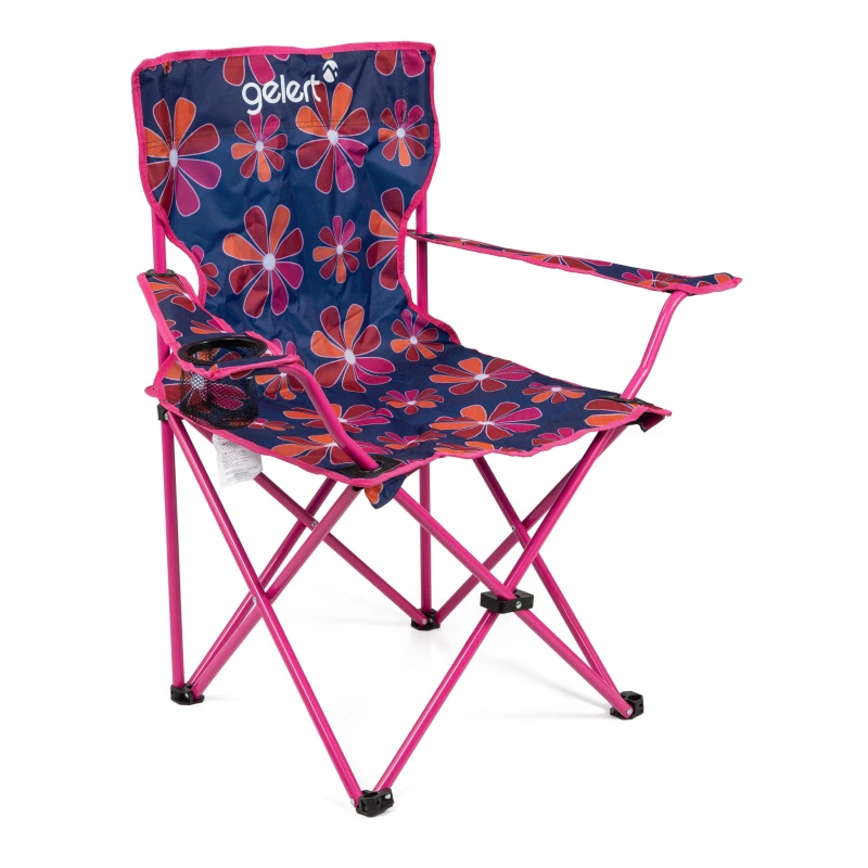 Image of Gelert AOP Camp Chair 43 Adults Camping Chairs One Size Blue 78601819000
