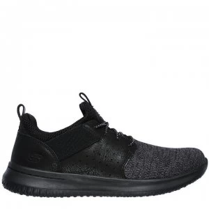 Image of Skechers Delson Camben Mens Trainers - Black