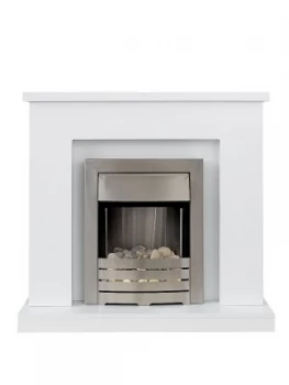 Image of Adam Fire Surrounds Lomond Electric Fireplace Suite