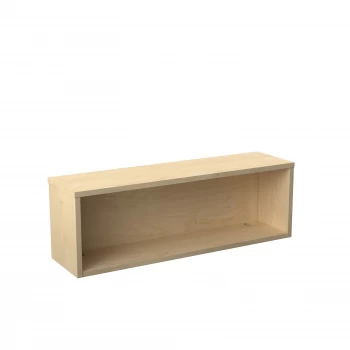 Image of Reception Modular 1200W Straight Hutch Unit - Maple