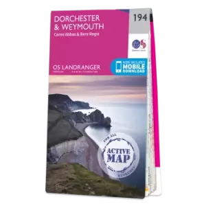 Image of Map of Dorchester & Weymouth