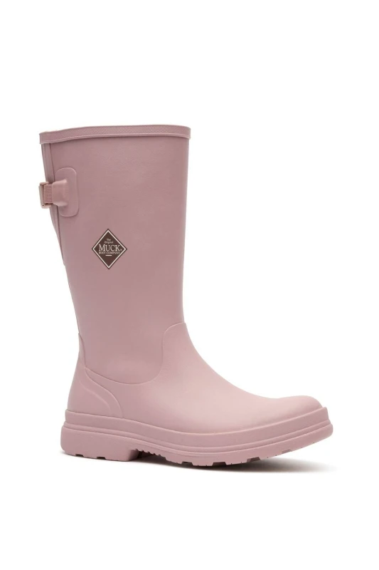 Image of Muck Boots Womens Rainscape Tall Boot in Pink Size: 5 Pink Female 5