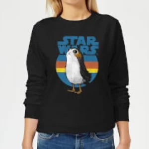 Image of Star Wars Porg Womens Sweatshirt - Black - S