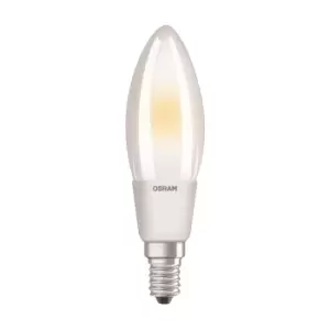Image of Osram 6W Parathom Frosted LED Candle Bulb E14/SES Very Warm White - 288423-439153