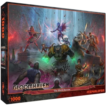 Image of Gloomhaven - The Black Barrow Jigsaw Puzzle - 1000 Pieces