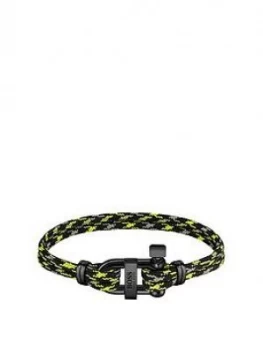 Image of Hugo Boss Sailing Cord 1580061M Men Bracelet