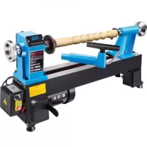 Image of VEVOR Wood Lathe 12 in x 18 in Woodturning Lathe Machine 550W Variable Speed 650-3800 RPM Wood Turning Lathe with a 1/3hp Motor and an MT1 Spindle for