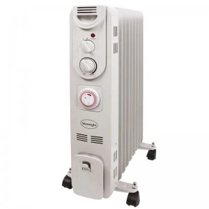 Image of Silentnight 9-Fin 2Kw Oil Filled Radiator with Timer