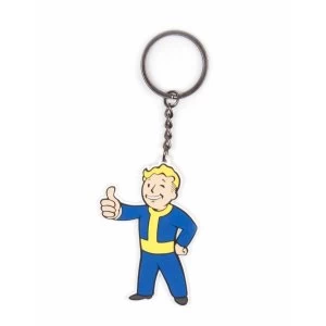 Image of Fallout 4 Vault Boy Thumbs Up Key Ring