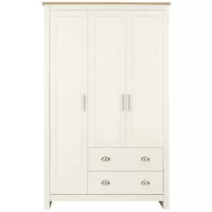 Image of Lancaster Triple Wardrobe Cream