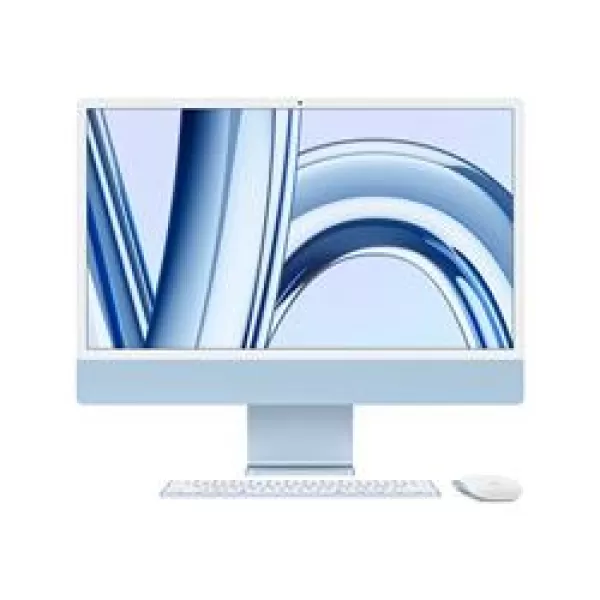 Image of Apple iMac 24", M3,8-Core GPU, 256GB - 2023 - Blue