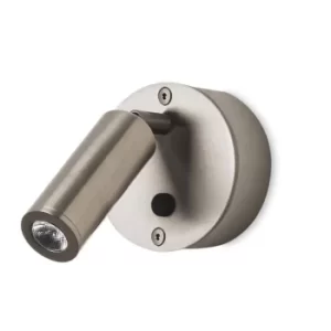 Image of Ivy LED Adjustable 1 Light Indoor Wall Light Satin Nickel