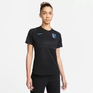 Image of Nike England Academy Pro Dri-FIT Top 2022 2023 Womens - Black