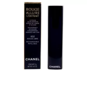 Image of CHANEL ROUGE ALLURE L EXTRAIT lipstick #rouge libre-832