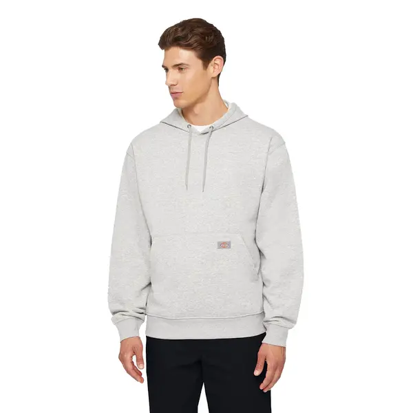 Image of Dickies Mens Everyday Fleece Hoodie M - Chest 38-40' Heather Gray DIC049-GREY-M