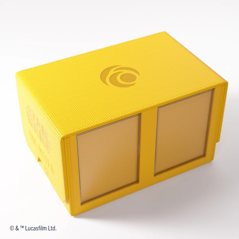 Image of Gamegenic Star Wars: Unlimited Double Deck Pod Yellow