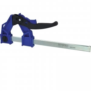 Image of Faithfull Heavy Duty Lever Clamp 200mm 60mm