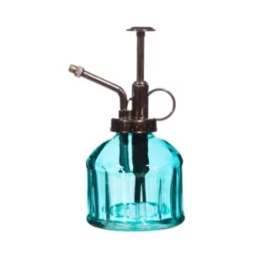 Image of Turquoise Glass Plant Mister
