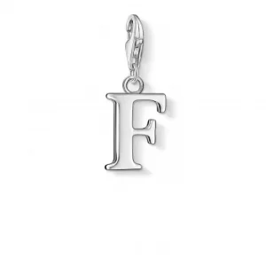 Image of Thomas Sabo F Charm 925 Sterling Silver 0180-001-12 Jewellery
