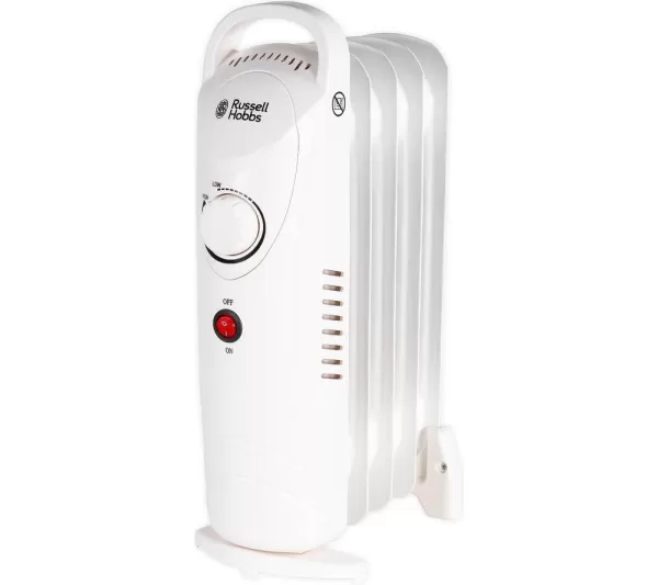 Image of Russell Hobbs RHOFR3001W Portable Oil-Filled Radiator - White