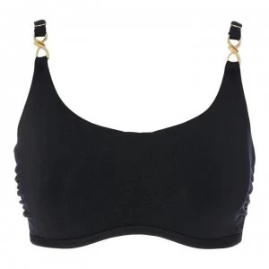 Image of Jets Jets Icon DD-E Cup Underwired Bikini Top - BLACK