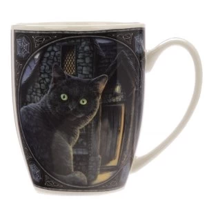 Image of What Lies Within Cat Design Lisa Parker New Bone China Mug