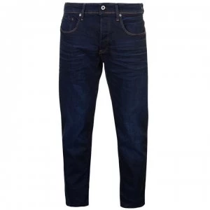 Image of G Star Star 3301 B Loose Jeans - Blue Aged