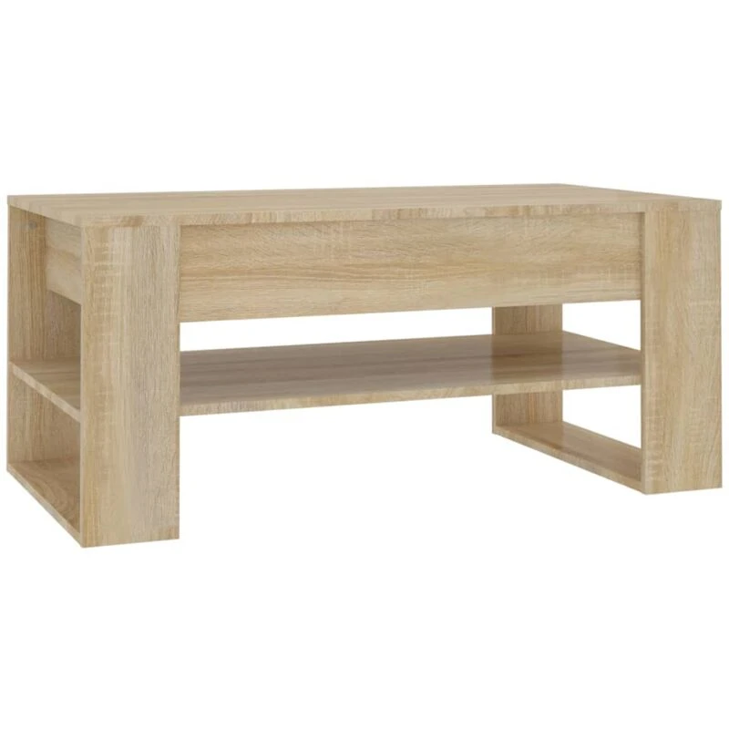 Image of VIDAXL Coffee Table Sonoma Oak 102x55x45cm Engineered Wood Vidaxl 8720286963623